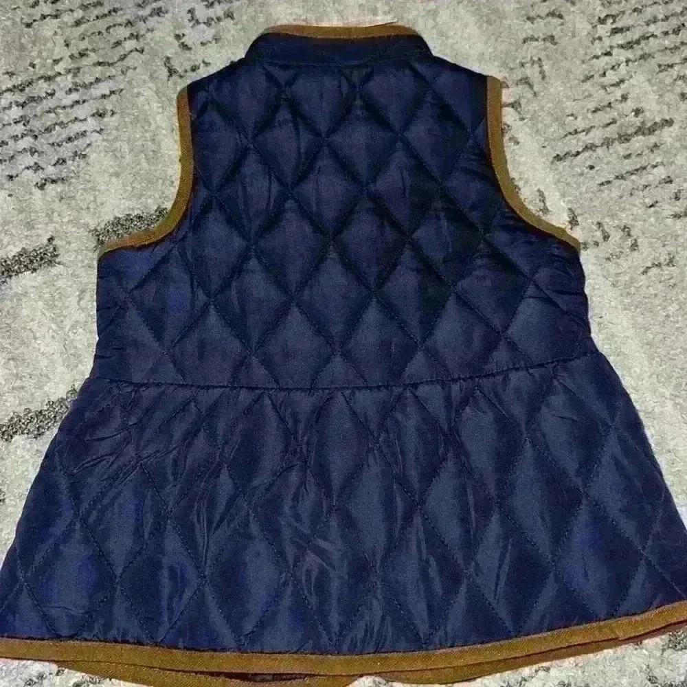 Cracker Barrel Toddler‎ Girl Puffer Vest BNWT Size 2t